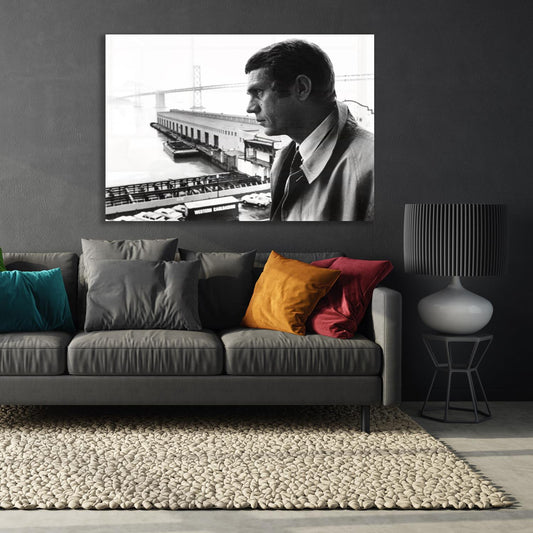 Acrylglasbild - Steve McQueen - Einrichtungsbeispiel Foto