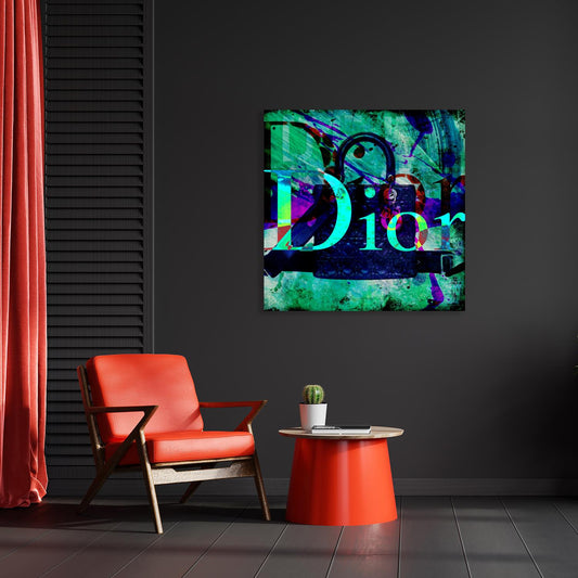 Tableau en verre acrylique - Icônes de la mode 1