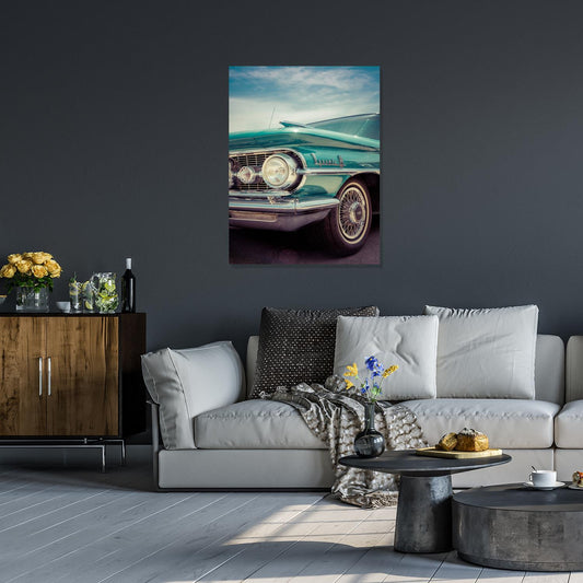 Aluminiumbild - Vintage Car