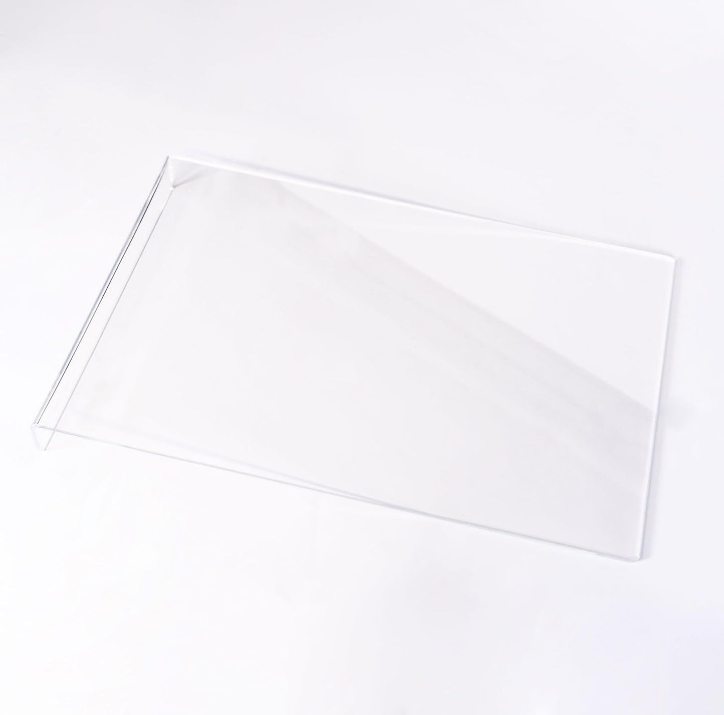 Planche à découper en acrylique transparent avec butée