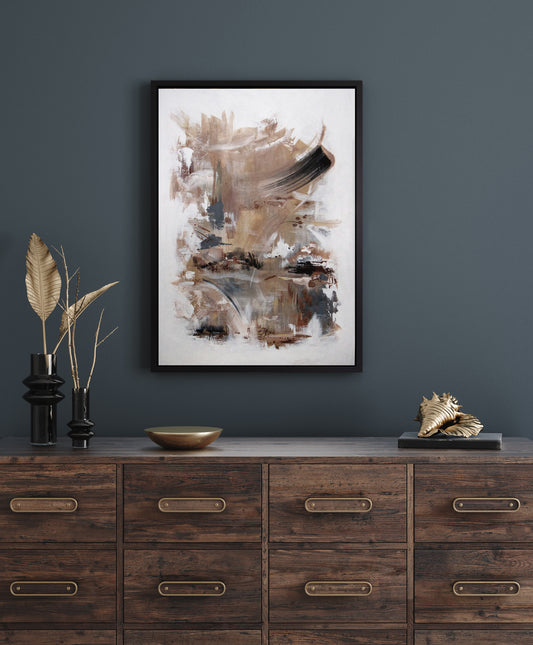 Tableau sur toile avec cadre creux - Einar 40x60cm