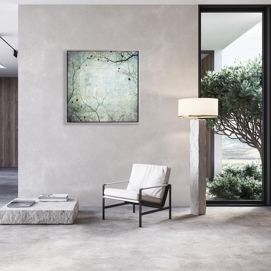 Tableau sur toile avec cadre creux - Vetus Rami 50x50cm