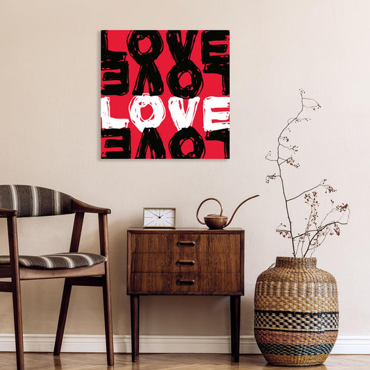 Leinwandbild - Love Love Love