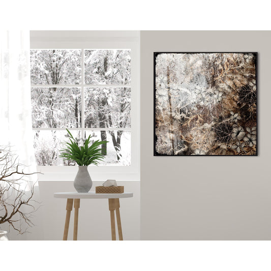 Tableau sur toile avec cadre creux - Elias 50x50cm