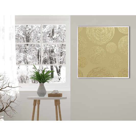 Tableau sur toile avec cadre creux - Mia 50x50cm