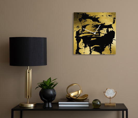 Imperial Lux Blattgold-Uhr