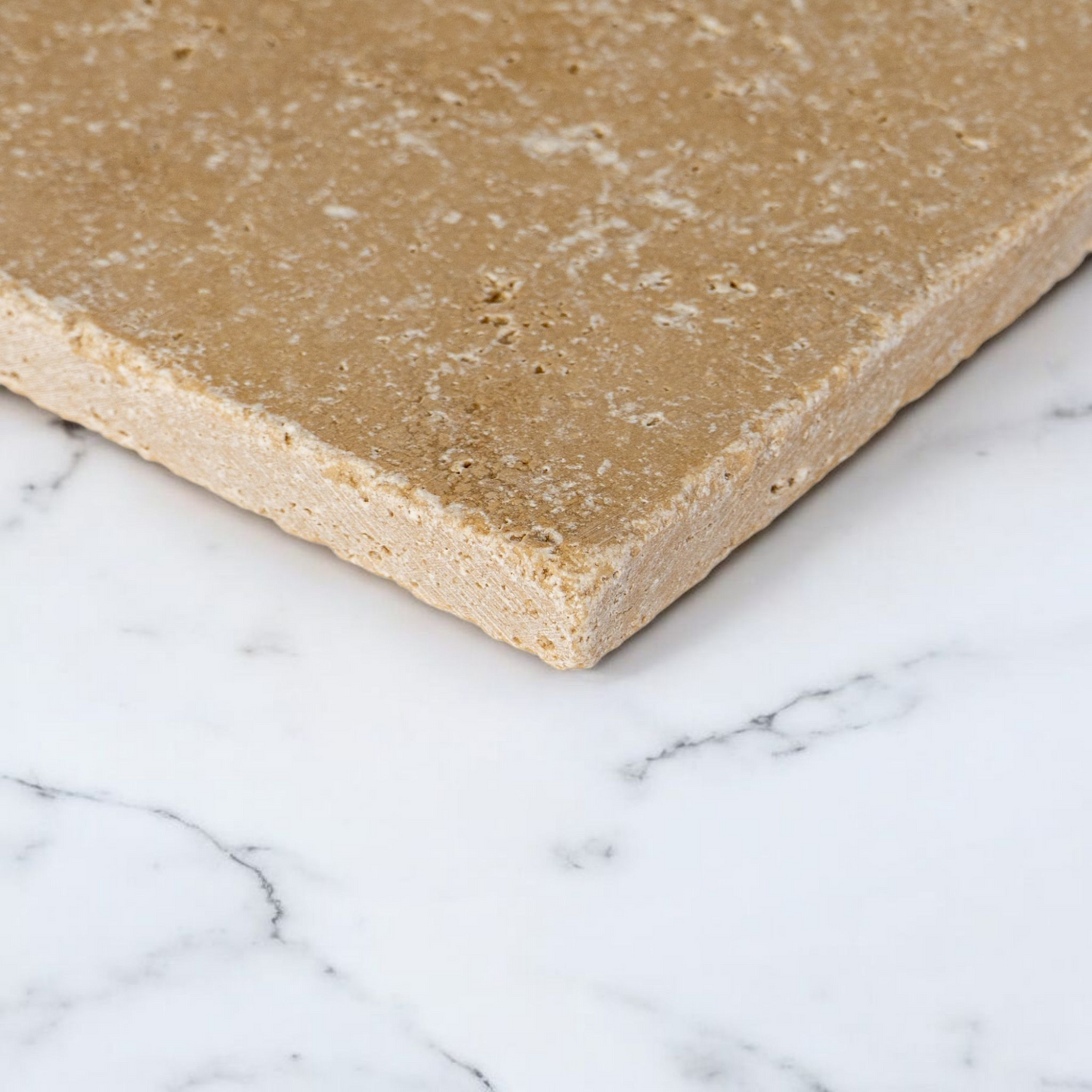 Steinuntersetzer-Set - Blaues Muster