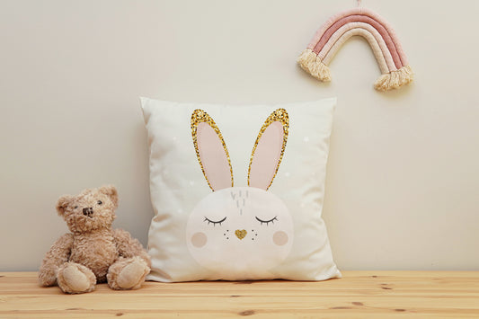 Kissenbezug - Golden Bunny