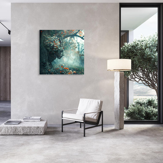 Acrylglasbild - Waldwesen 1