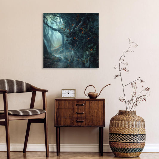 Acrylglasbild - Waldwesen 2