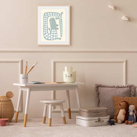 Cadre photo - crocodile