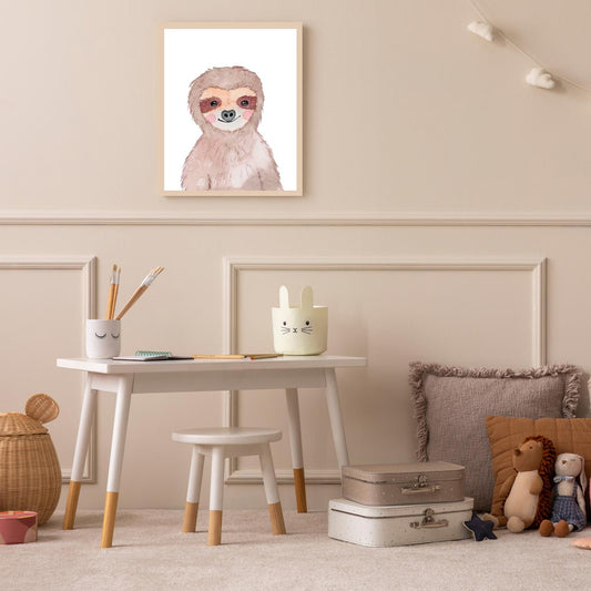 Rahmenbild - Lachendes Faultier