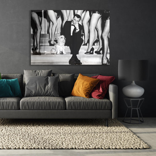 Acrylglasbild - Frank Sinatra Wohnbeispiel