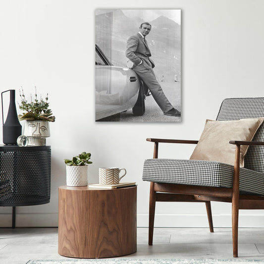 Acrylglasbild - Sean Connery Wohnbeispiel