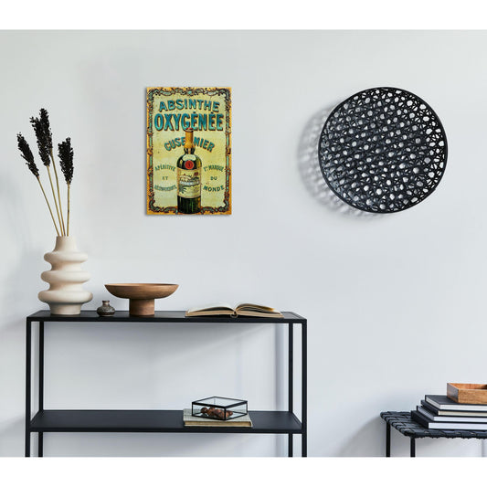 Blechschild - Absinthe Oxygenee - Einrichtungsbeispiel Foto