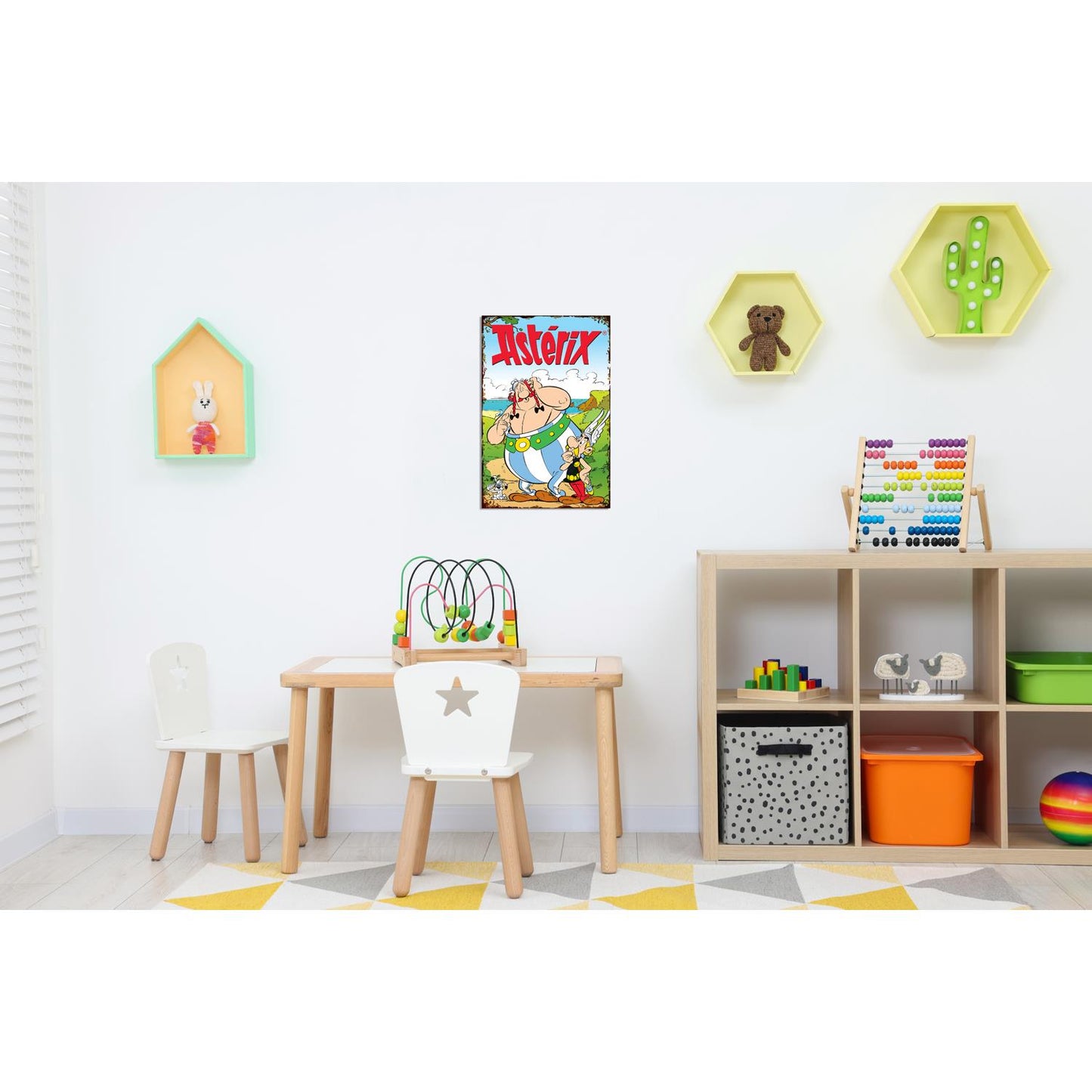 Blechschild - Asterix und Obelix 2