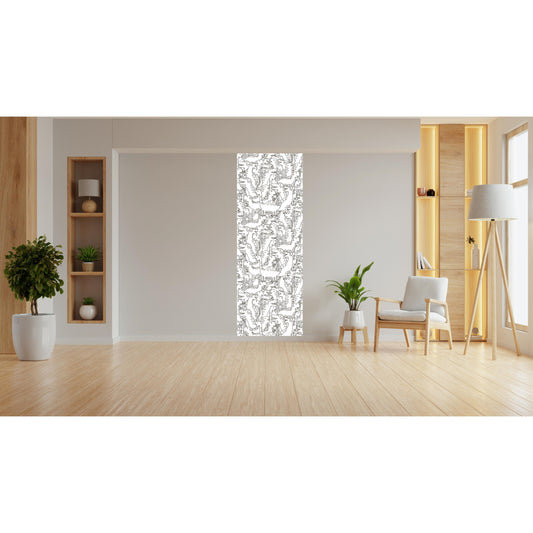 Beschriftbare Selbstklebende Tapete - Dinosaurier