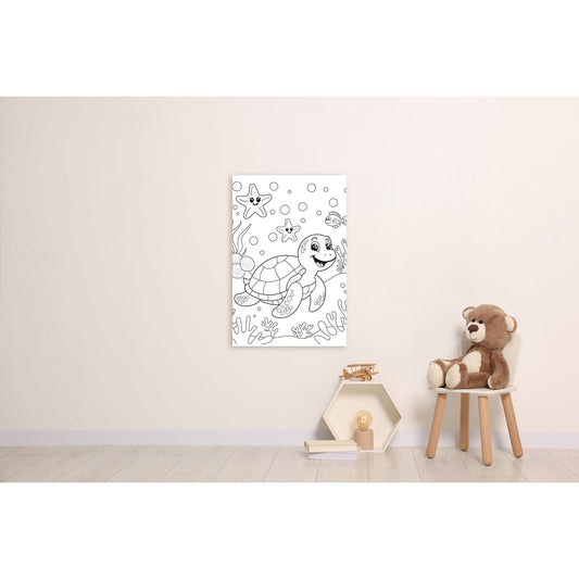 Bemalbares Whiteboard - Schildkröte