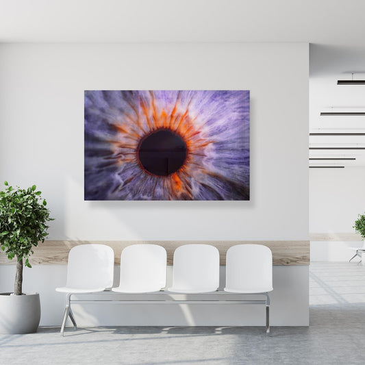 Medical Office Art - COLORED EYE MACRO IRIS - Einrichtungsbeispiel Foto