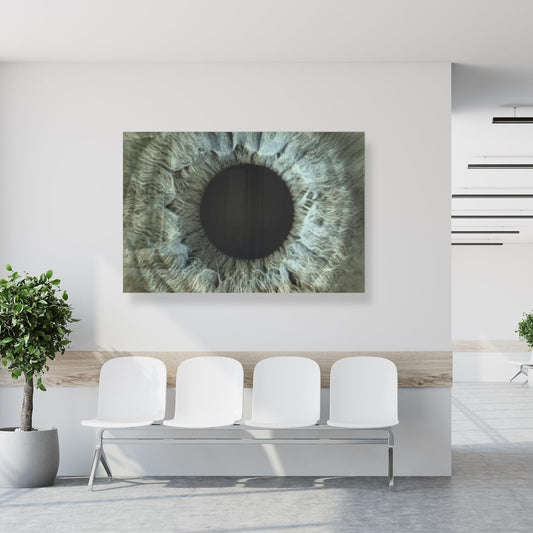 Medical Office Art - Macro Iris - Einrichtungsbeispiel Foto