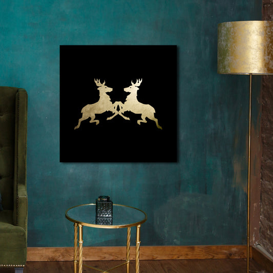 Blattgold Bild - Tilmar Wohnbeispiel