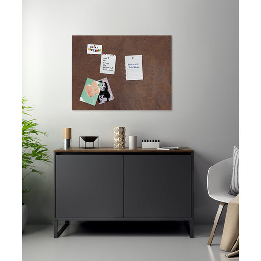 Magnetisches Markerboard - Rusty Wohnbeispiel