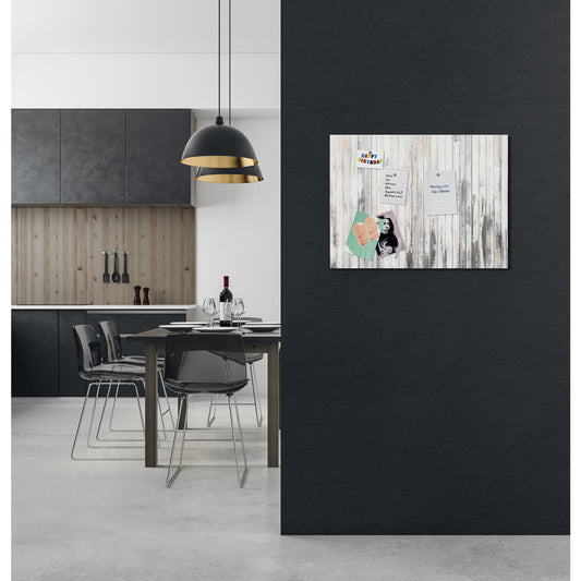 Magnetisches Markerboard - Wood Wohnbeispiel