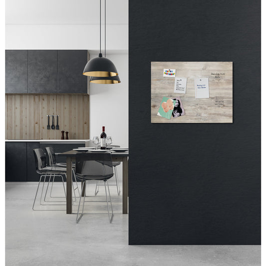 Magnetisches Markerboard - Shiny Wood Wohnbeispiel