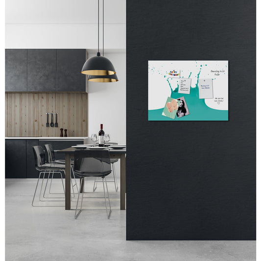 Magnetisches Markerboard - Splash Wohnbeispiel