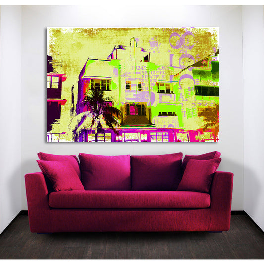 Acrylglasbild - 558 Beach Wohnbeispiel