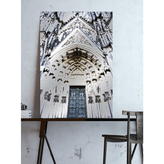 Aluminiumbild - Gate Of Love Wohnbeispiel