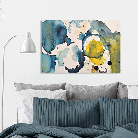 Leinwandbild - Abstract Wohnbeispiel