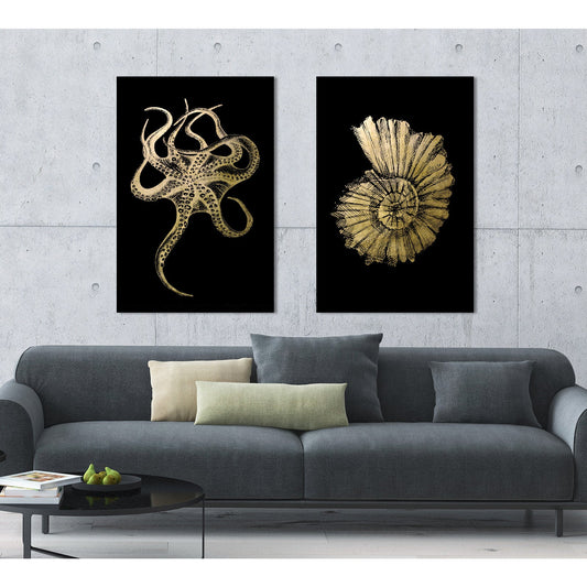 Blattgold Bild - Arwed Wohnbeispiel