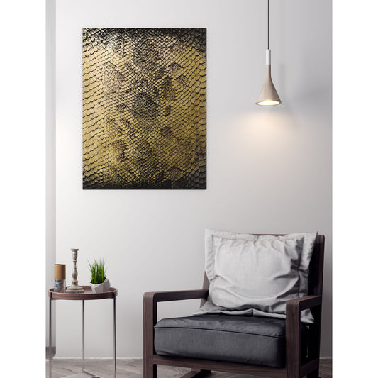 Blattgold Bild - Yngvy Wohnbeispiel