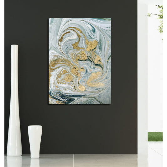 Blattgold Bild - Jonte Wohnbeispiel