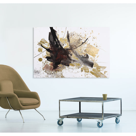 Blattgold Bild - Jamie Wohnbeispiel