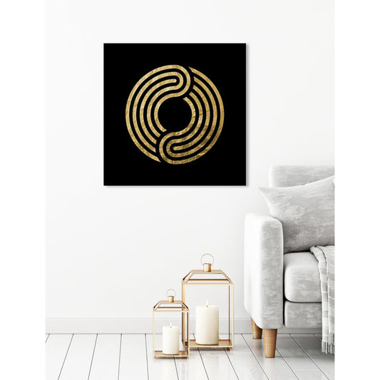 Blattgold Bild - Ramon Wohnbeispiel