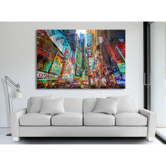 Acrylglasbild - Confusion Wohnbeispiel