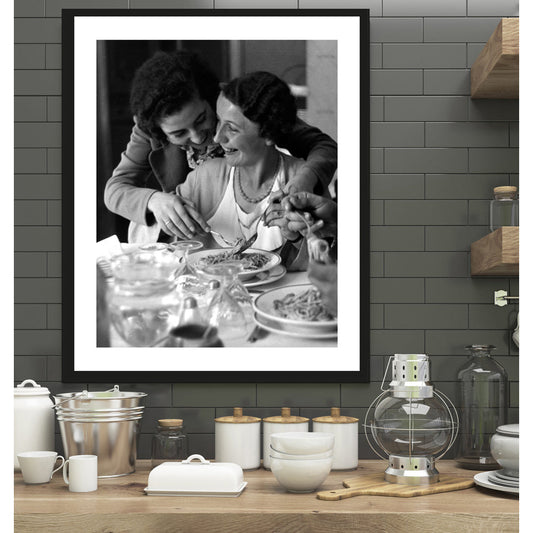 Rahmenbild - Spaghetti Love Wohnbeispiel