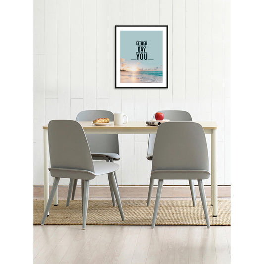 Rahmenbild - Either You Run The Day.. Wohnbeispiel