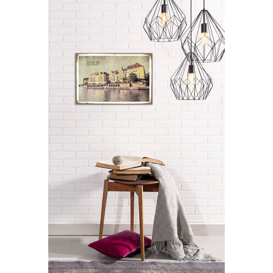 Blechschild - Berlin Wohnbeispiel