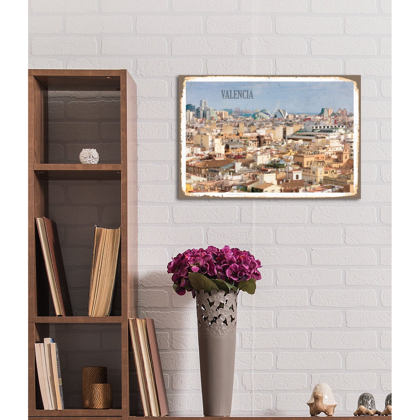 Blechschild - Valencia Wohnbeispiel