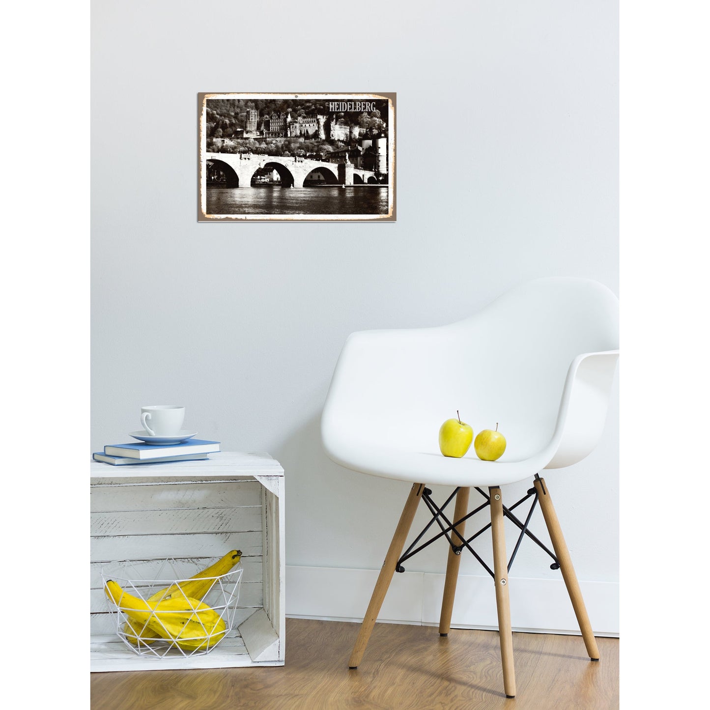 Blechschild - Heidelberg Wohnbeispiel