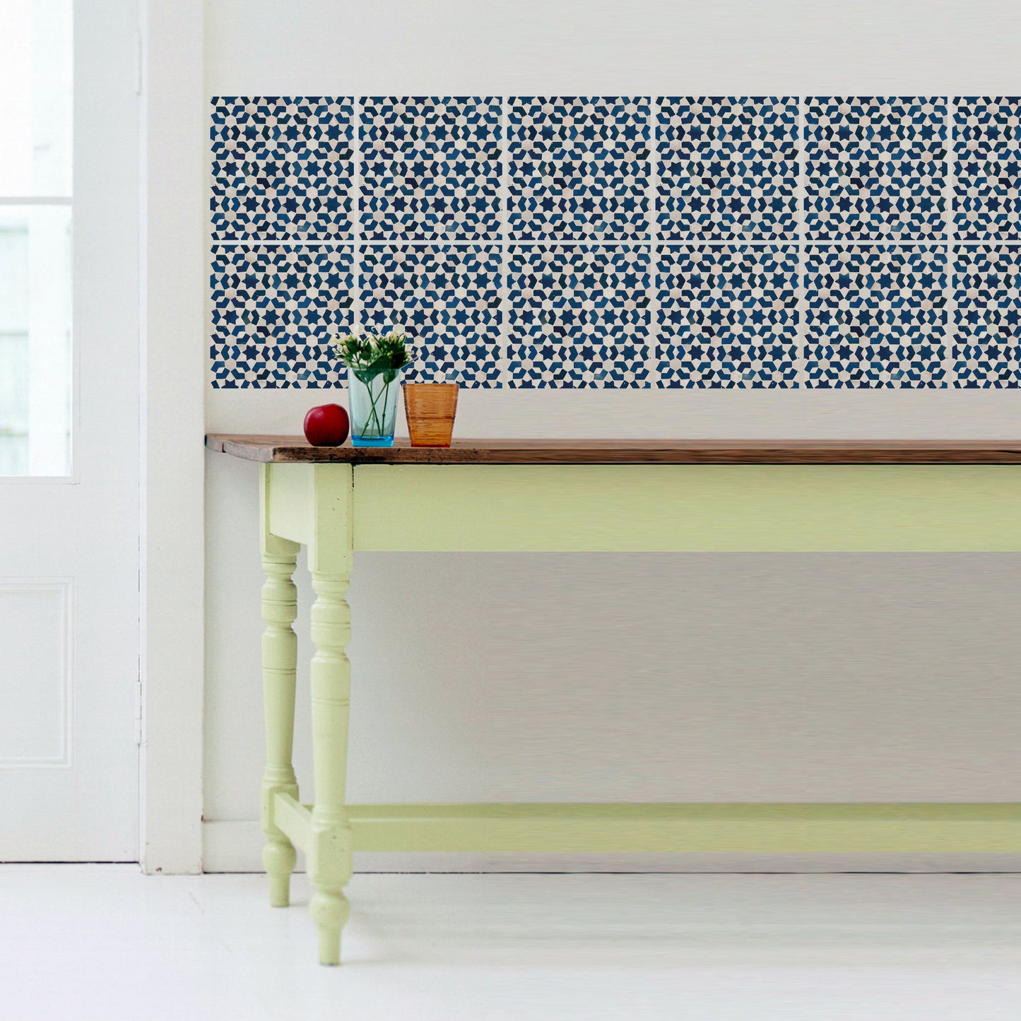 Stickerfliesen - Kosma 12er-Set Wohnbeispiel