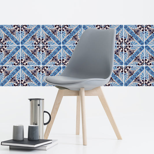 Stickerfliesen - Eashu 12er-Set Wohnbeispiel