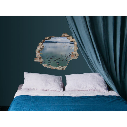 3D-Effekt - Fischfang Wohnbeispiel