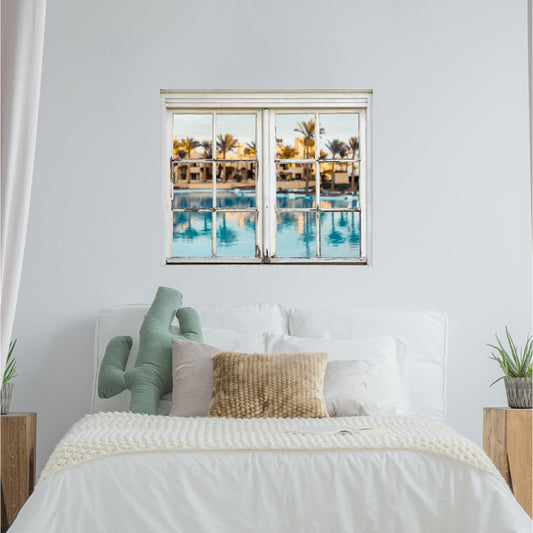 3D-Effekt - Hotel Pool Wohnbeispiel