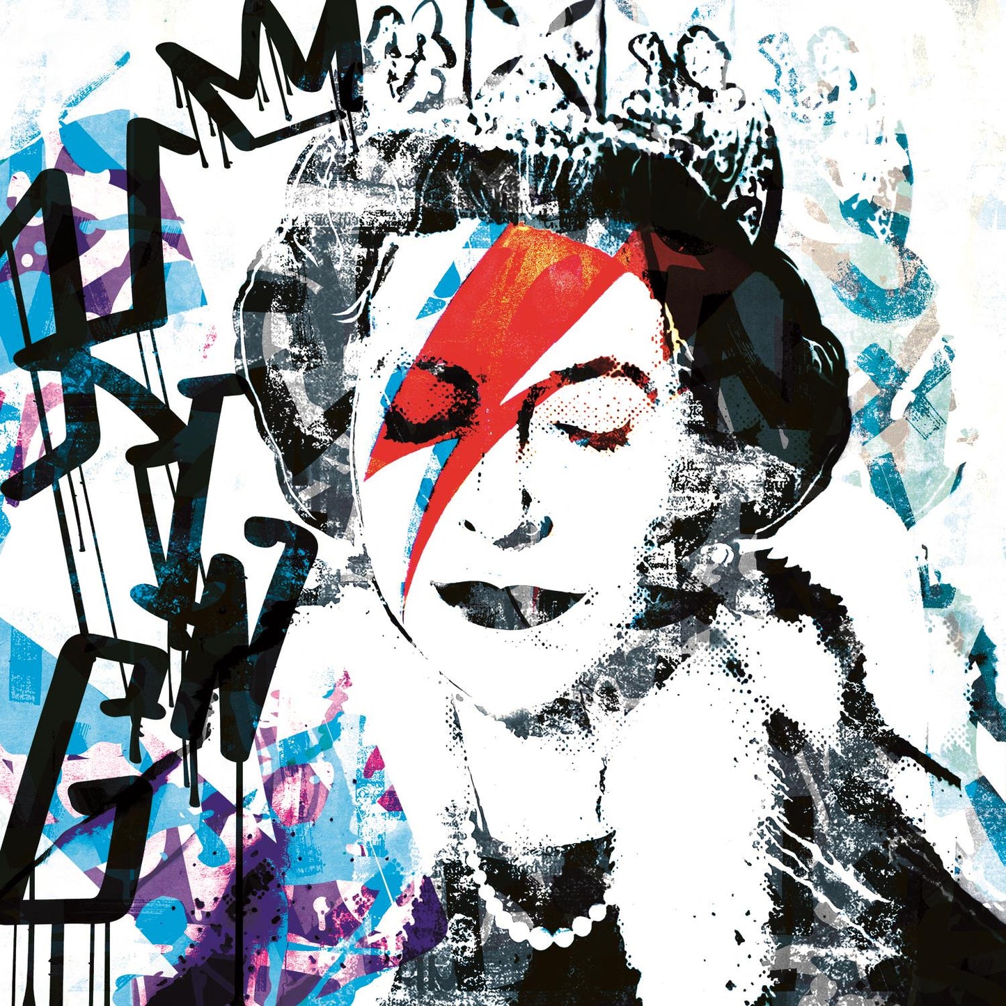 Acrylglasbild - Grafitti Queen Artikelbild