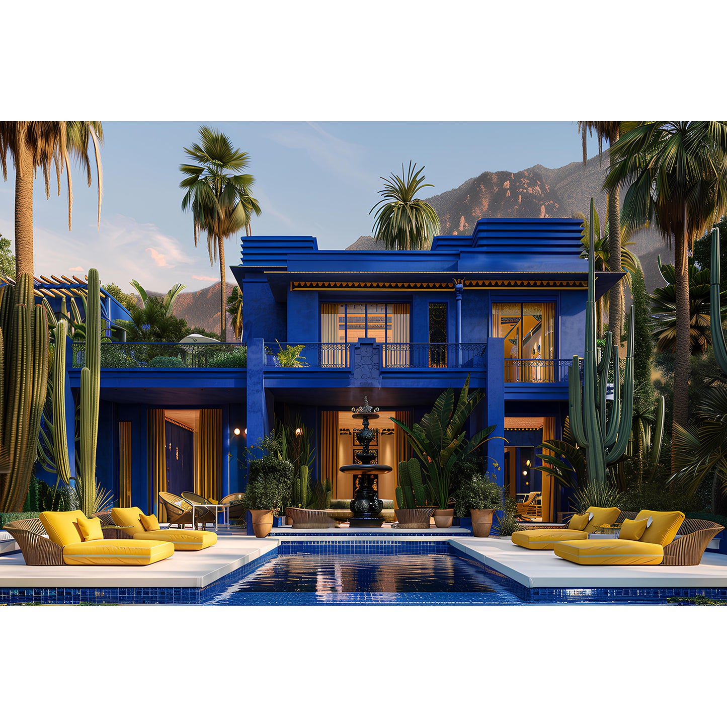 Acrylglasbild - Marrakesch Paradise