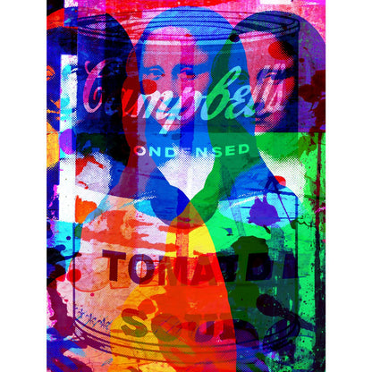 Acrylglasbild - Tomato Soup Colorful